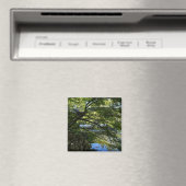 Koi Pond in Chinese Garden Magnet (In Situ (Geschirrspüler))