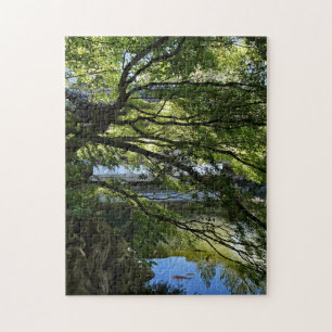 Koi Pond in Chinese Garden Puzzle