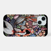 Koi Pond iPhone 15 Hülle (Rückseite (Horizontal))