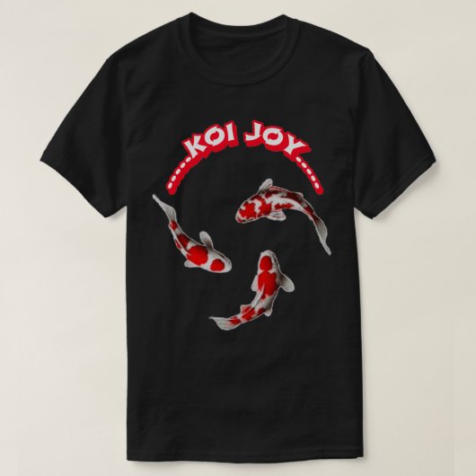 Koi Pond Japanischer Fisch T-Shirt (Design vorne)
