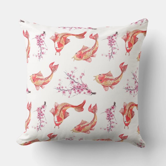 Koi Pond Kissen (Vorderseite)