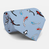 Koi Pond Krawatte (Gerollt)