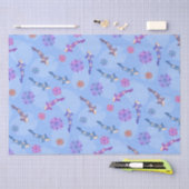 Koi Pond kristallblau Seidenpapier (Handwerk)