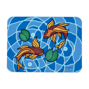 Koi Pond Magnet