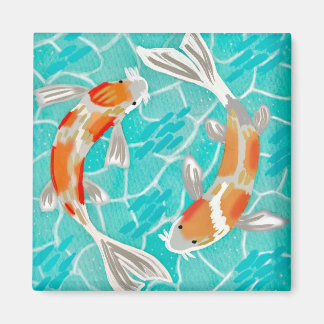 Koi Pond Magnet