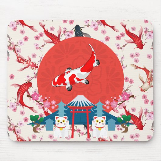Koi Pond Mousepad (Vorne)