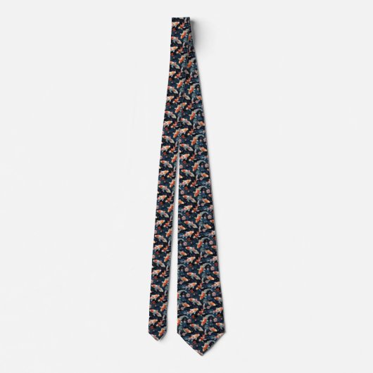 Koi Pond Necktie Krawatte (Rückseite)