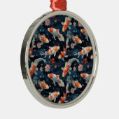 Koi Pond Ornament Aus Metall (Rechts)