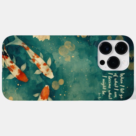 Koi Pond Phone Case (Rückseite (Horizontal))