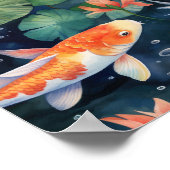 Koi Pond Poster (Ecke)