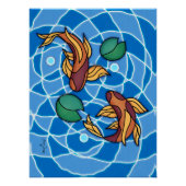 Koi Pond Poster (Vorderseite)