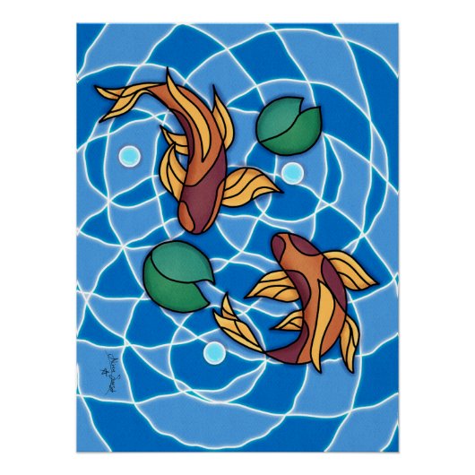 Koi Pond Poster (Vorderseite)