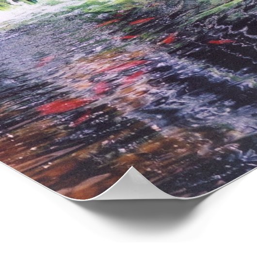 Koi Pond Poster (Ecke)
