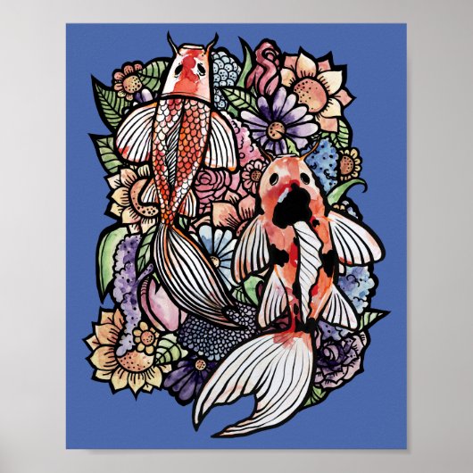 Koi Pond Poster (Vorne)