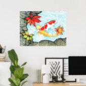 Koi Pond Poster (Heimbüro)