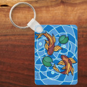 Koi Pond Schlüsselanhänger (Vorderseite)