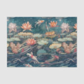Koi Pond Seidenpapier (Vorderseite)