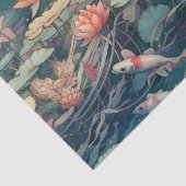 Koi Pond Seidenpapier (Ausschnitt)