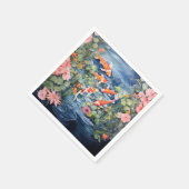 Koi Pond Serviette (Ecke)