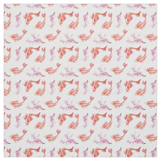 Koi Pond Stoff (Muster)