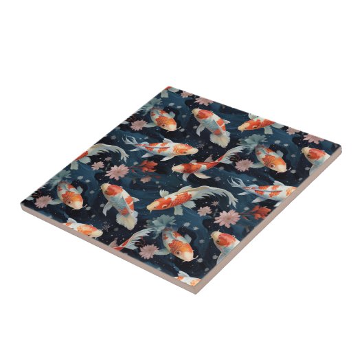 Koi Pond Tile Fliese (Seite)