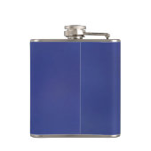 Koi Pond Vinyl Wrapped Flask Flachmann (Rückseite)