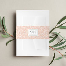 Koi Pond Wedding Monogram
