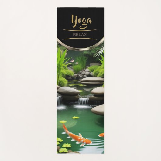 Koi Pond - Yoga Mat Yogamatte (Vorderseite)