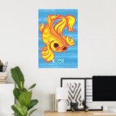 Koi Poster (Heimbüro)