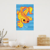 Koi Poster (Küche)