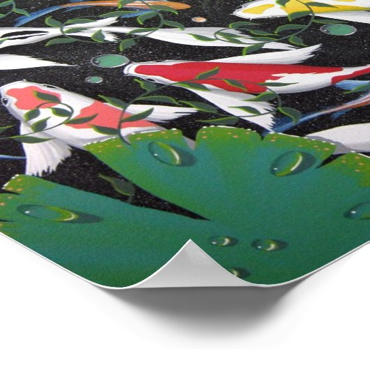 Koi Poster (Ecke)