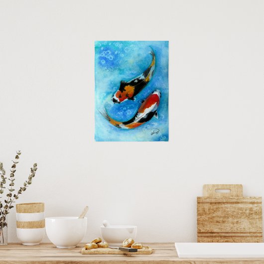 Koi Poster (Küche)