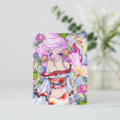 Koi - Postkarte (Stehend Vorderseite)