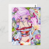 Koi - Postkarte (Vorne/Hinten)