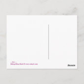 Koi - Postkarte (Rückseite)