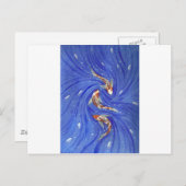 Koi Postkarte (Vorne/Hinten)