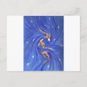 Koi Postkarte (Vorderseite)