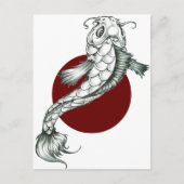 Koi Postkarte (Vorderseite)