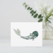 Koi Print Postcard Postkarte (Stehend Vorderseite)