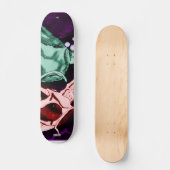 Koi (Psychedelisch) Skateboard (Vorderseite)