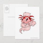 Koi Red Postkarte (Vorne/Hinten)