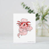 Koi Red Postkarte (Stehend Vorderseite)