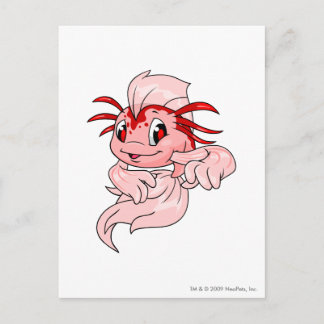 Koi Red Postkarte
