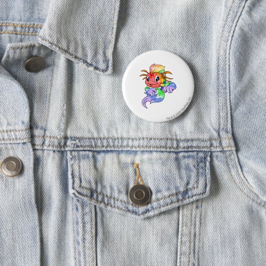 Koi Regenbogen Button (Beispiel)