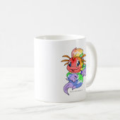 Koi Regenbogen Kaffeetasse (VorderseiteRechts)