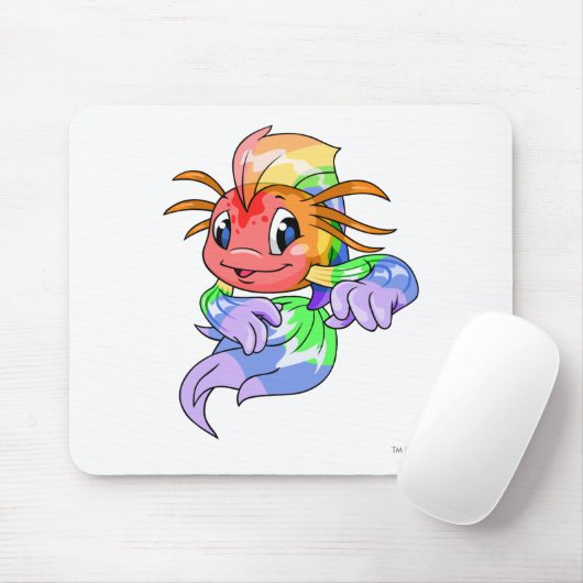 Koi Regenbogen Mousepad (Mit Mouse)