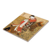 Koi Reiten Fliese (Seite)