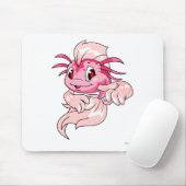 Koi Rosa Mousepad (Mit Mouse)