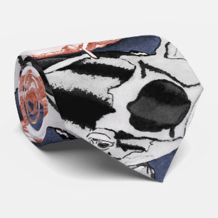 Koi (Rot und Schwarzes) Krawatte