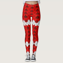 Koi (rot/Weiß) Meerjungfrau-Skala